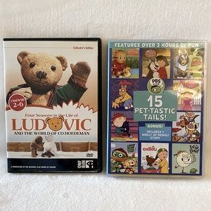 Children’s DVDs, Ludvic and 15 Fantastic Tails, 2 for 1